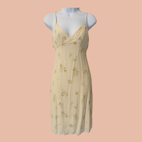 🤎2 for $85🤎 Sea Life Slip Dress - Picture 1 of 7